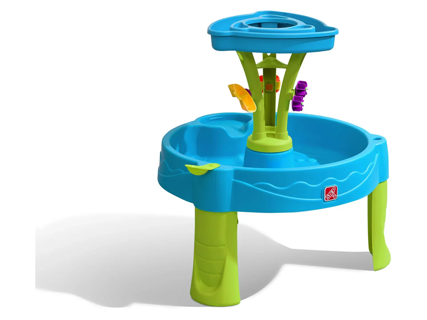 Step 2 Table  eau Summer Showers Splash Tower