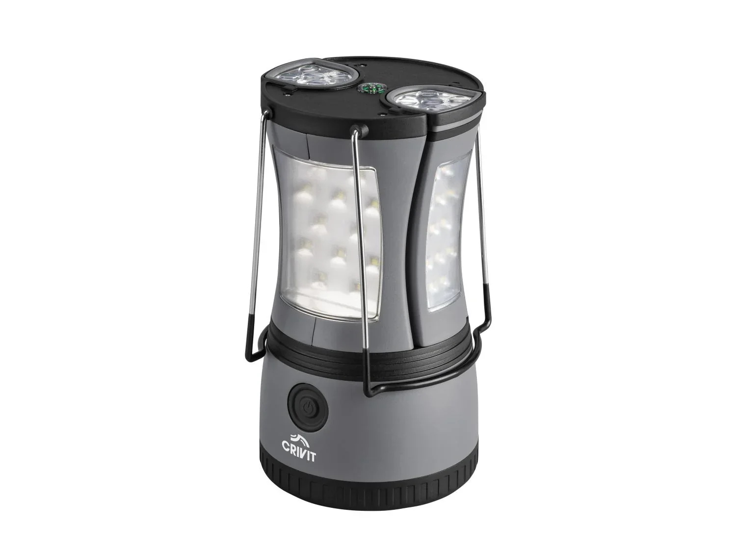 CRIVIT Lampe de camping 2 en 1