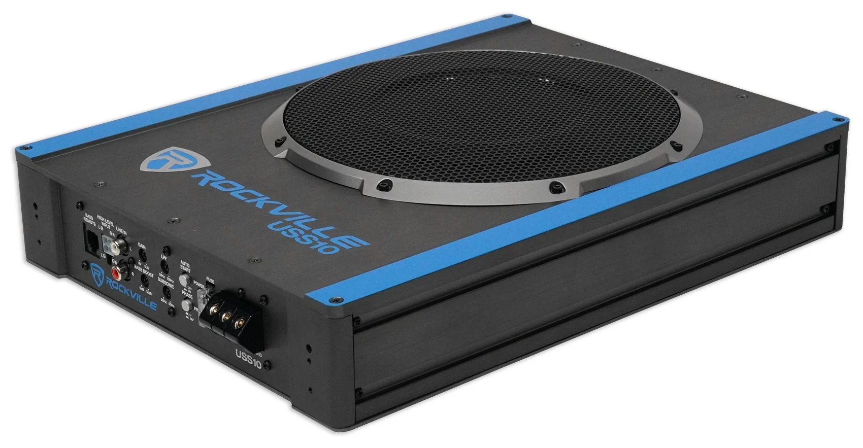 USS10 10" 800w Slim Under-Seat Active Powered Car/Truck Subwoofer Sub - Image 6