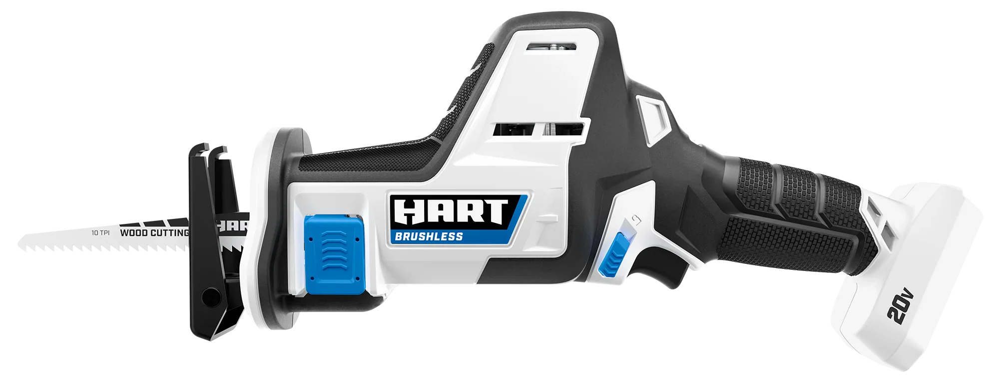 HART 20-Volt Brushless One-Handed Battery-Powered Reciprocating Saw (Battery Not Included)