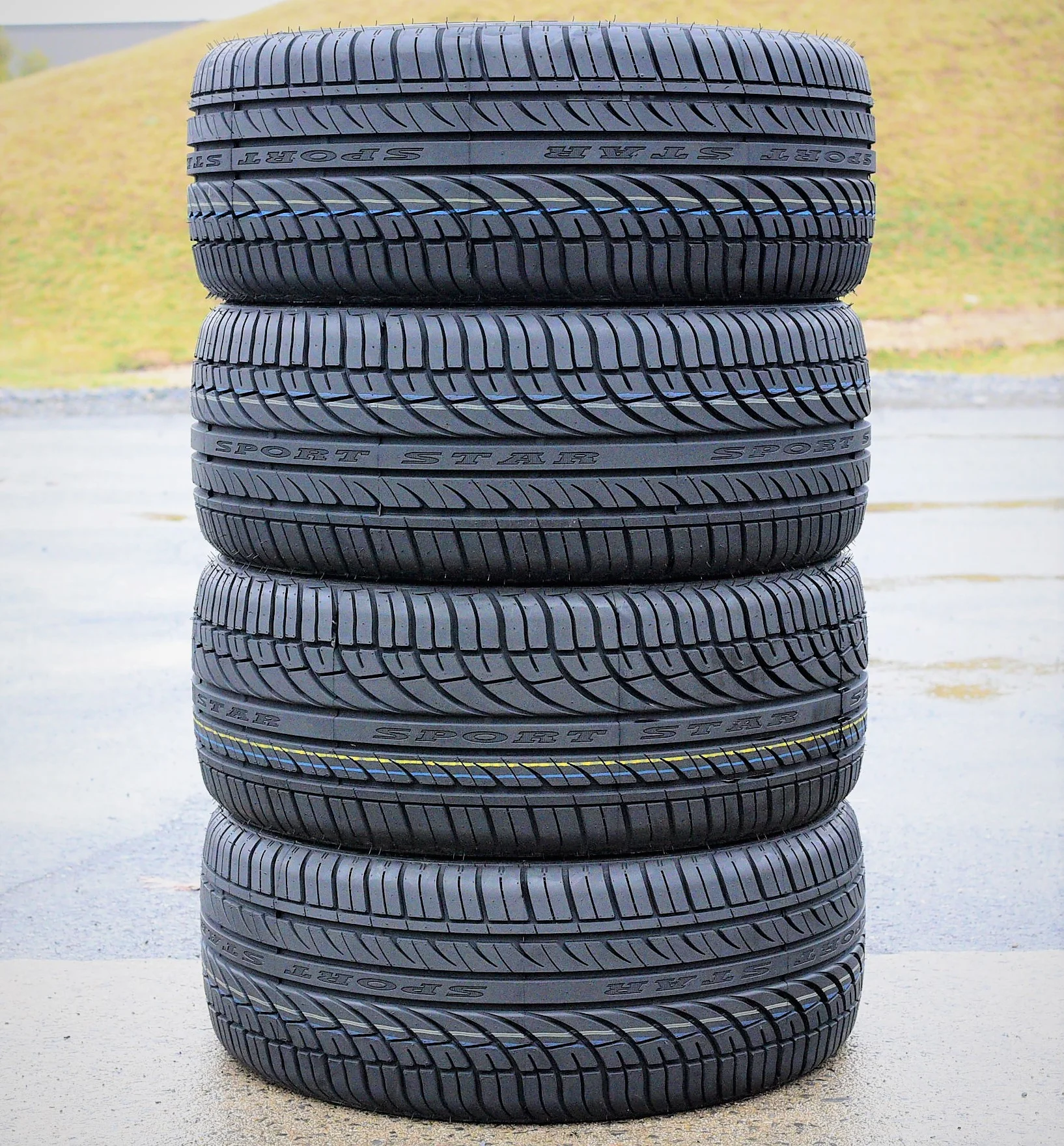 Set of 4 HP108 235/45ZR19 235/45R19 99W XL High Performance a/s All Season Tires Image 4