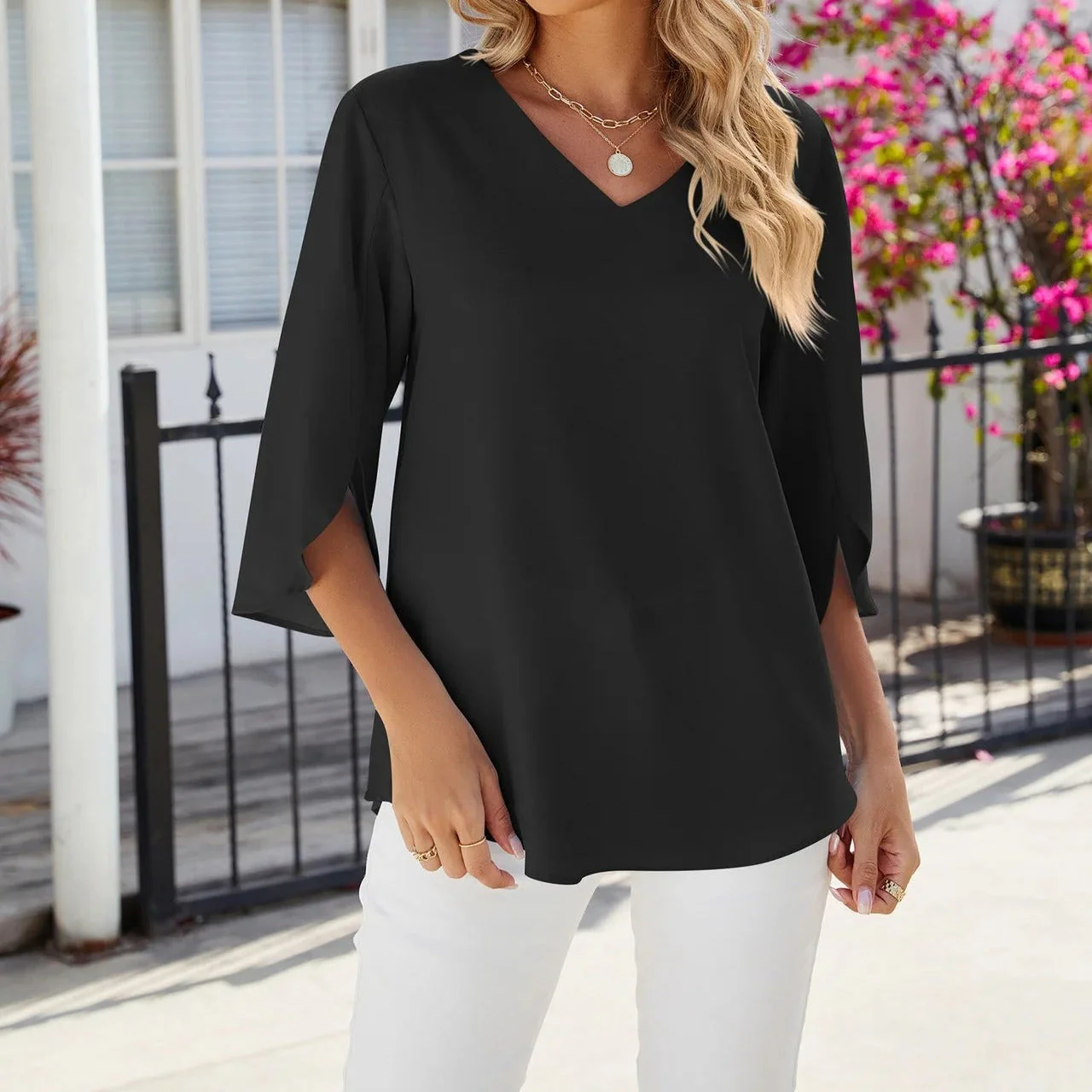 Lara - Blouse Décontractée Élégante