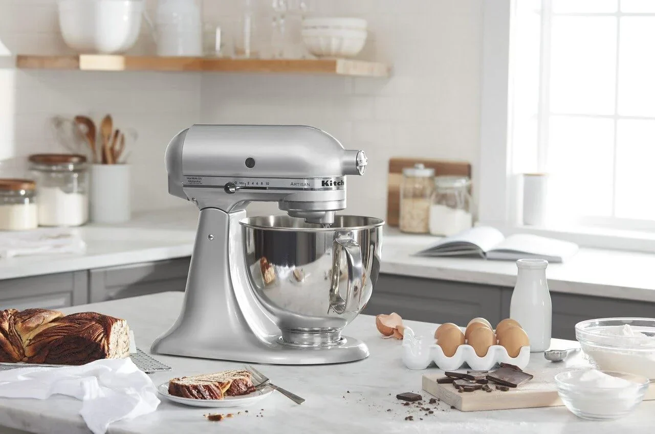 Robot pâtissier KitchenAid Artisan 5 pintes à tête inclinable avec clapet anti-retour