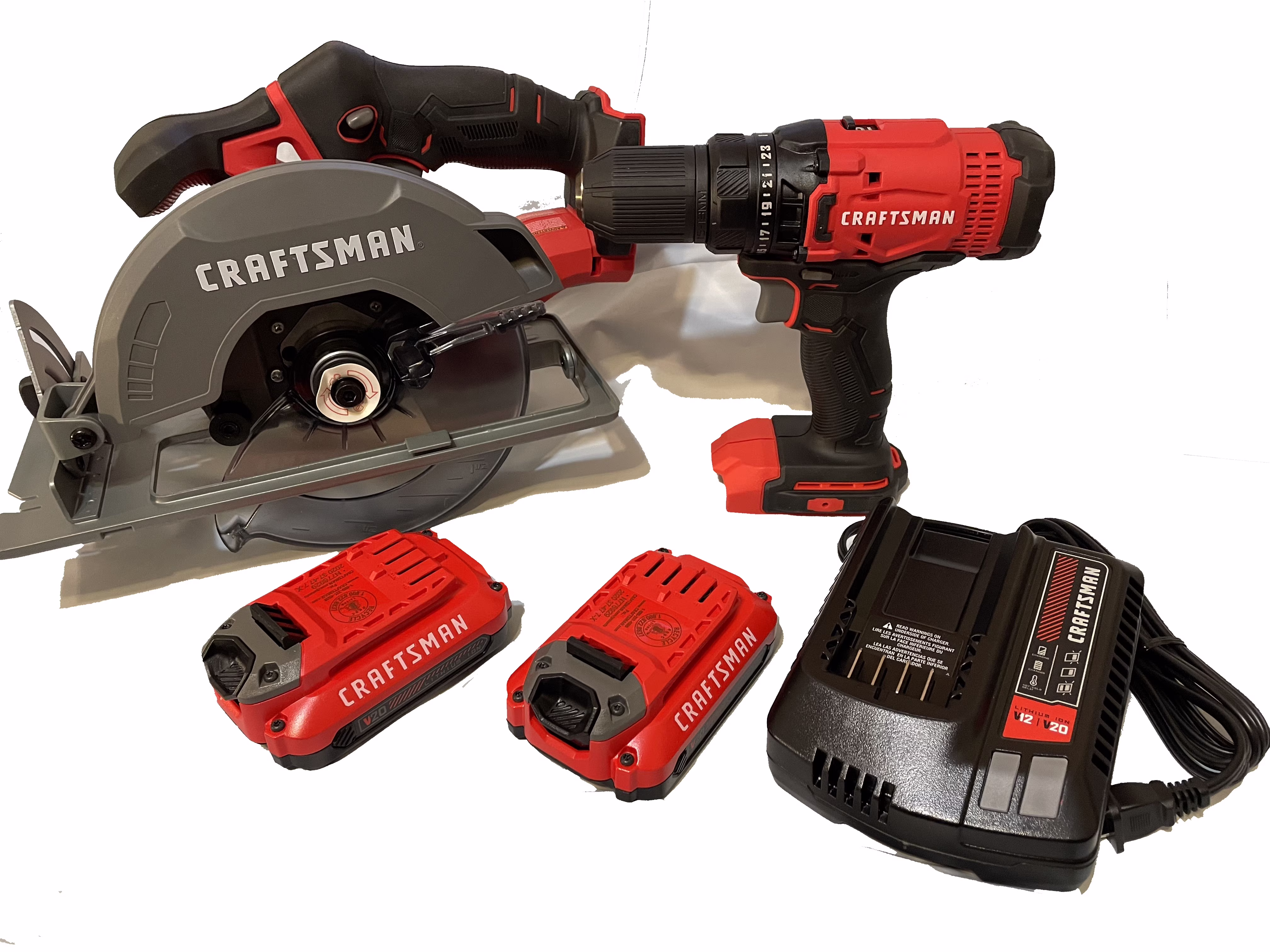 Craftsman V20* Cordless 2 - Tool Combo 2 Battery Kit