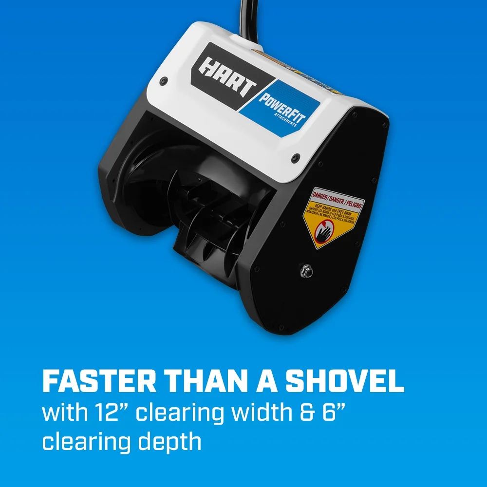 40-Volt 12-inch Single Stage Battery-Powered Snow Shovel Kit, (1) 4.0Ah Lithium-Ion Battery - Image 6