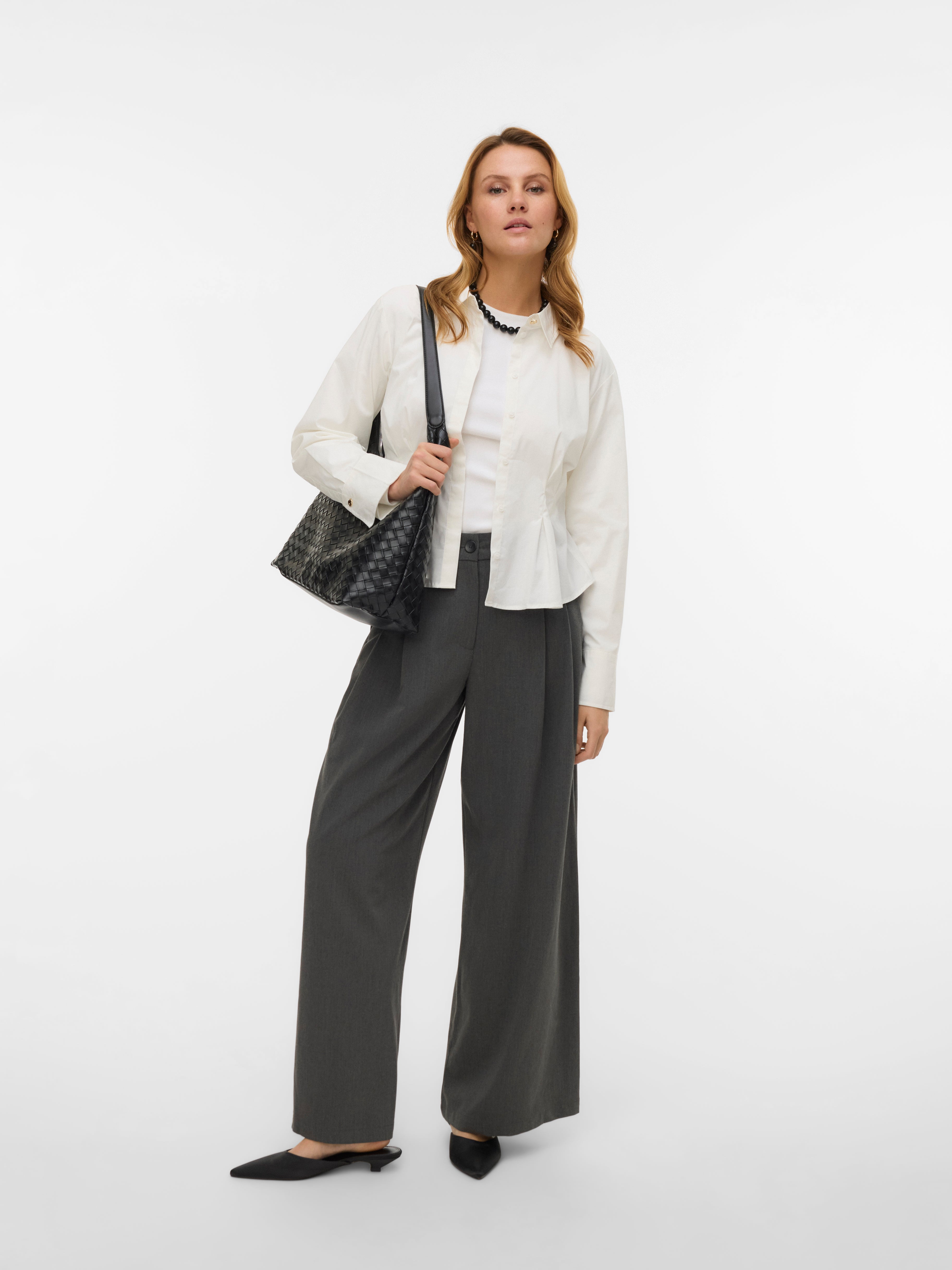 VERO MODA® VMSTELLA Mid waist Trousers