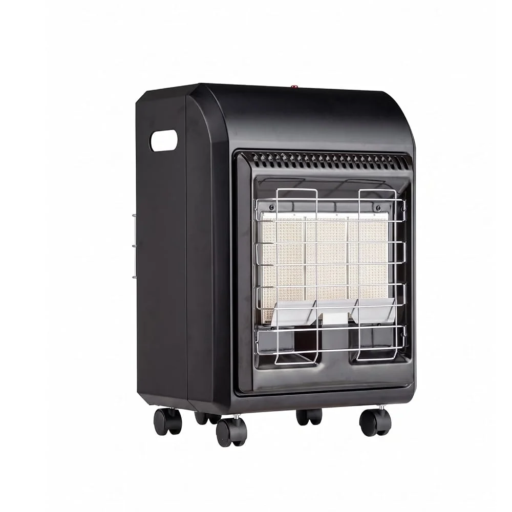 Bonnlo 18000 BTU Propane Heater w/Regulator & Hose, Portable LP Gas Heater
