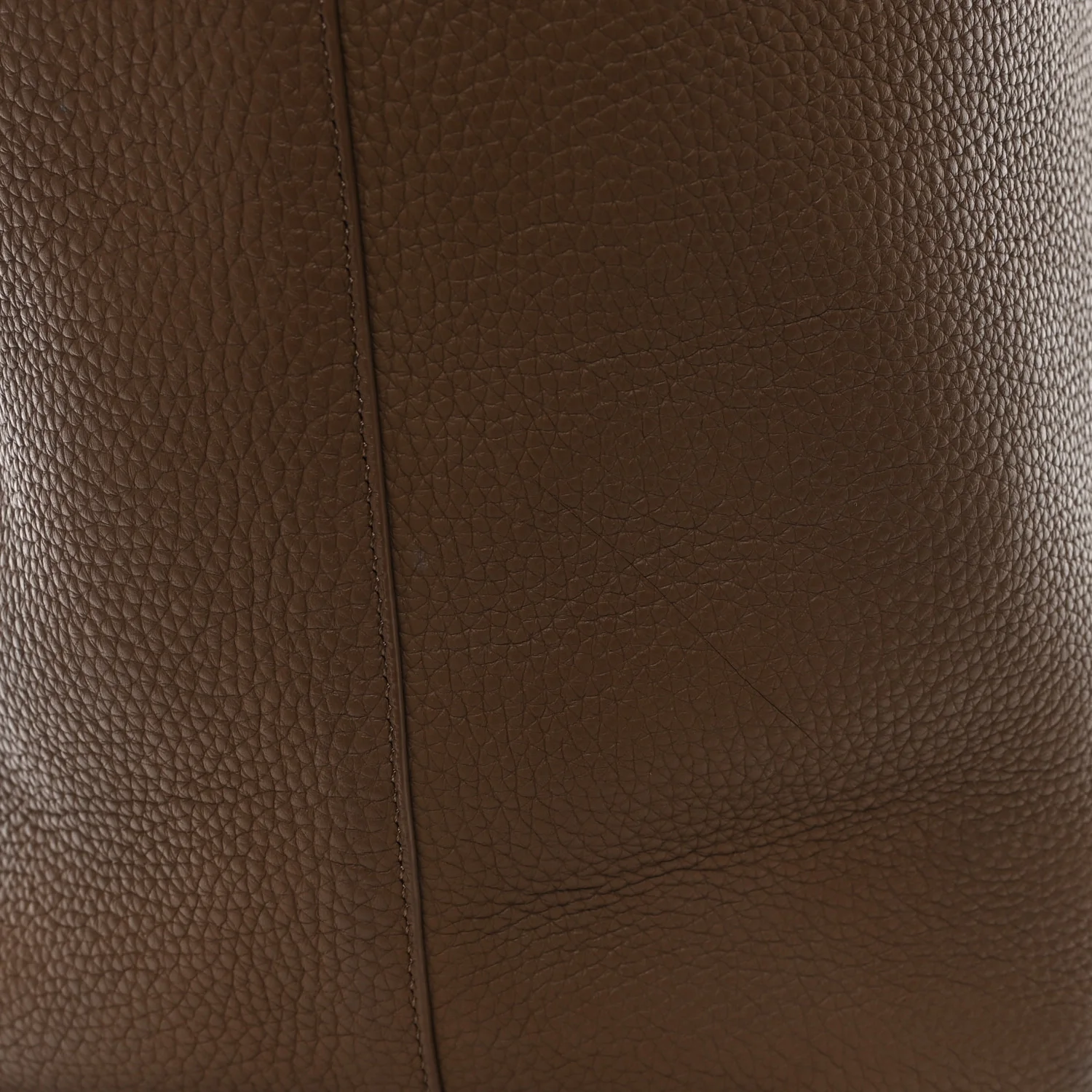 Grained Calfskin Large N/S Park Tote Dark Olive