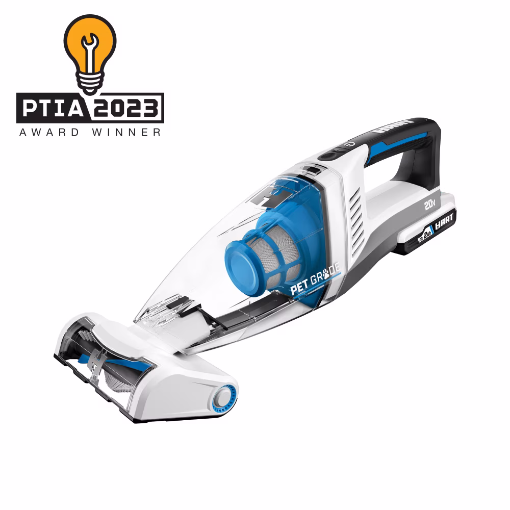 20 Volt Cordless Hand Vacuum Kit with Multi Surface Motorized Brush Roll, HPHV34B