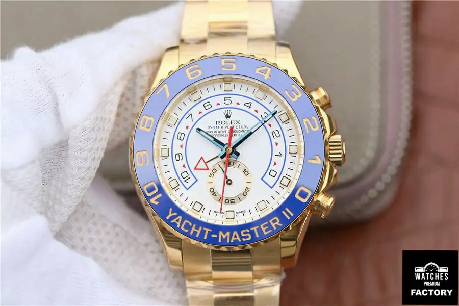 Yacht-Master II M116688-0002 JF Factory Gold Strap