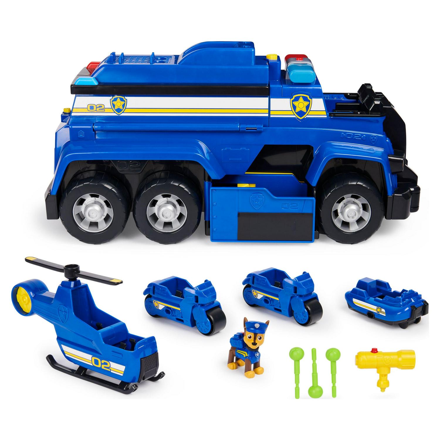 . Chase's 5-in-1 Ultimate Cruiser with Lights and Sounds. for Kids Aged 3 and up