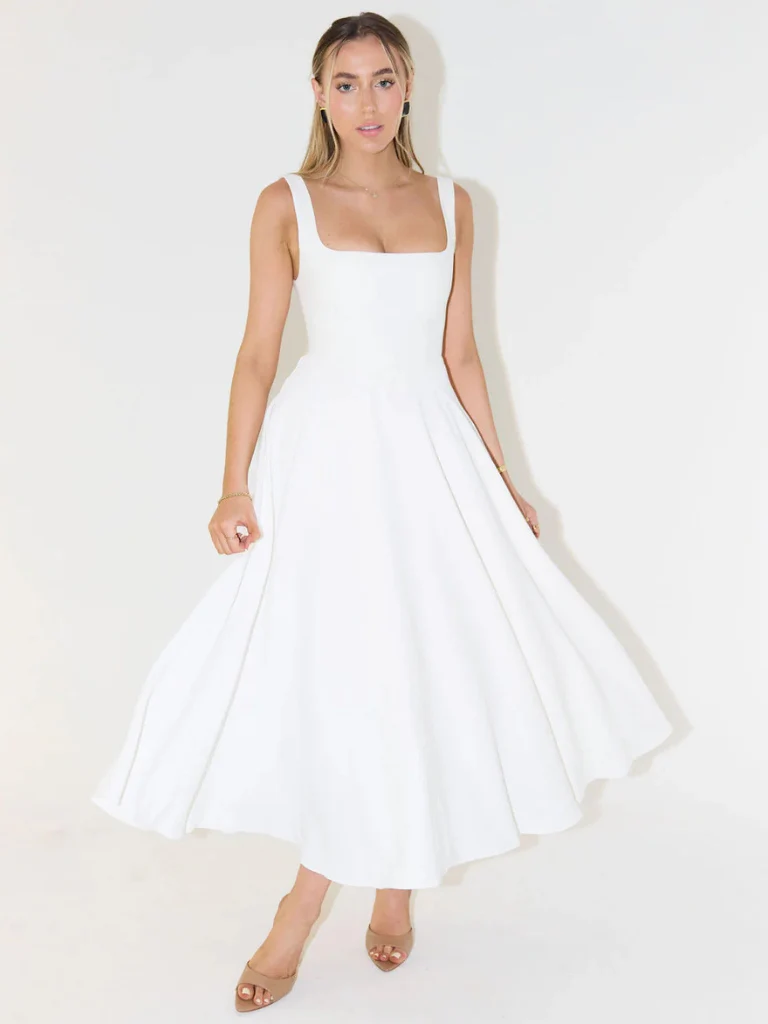 Robe Midi Classique pour Femme
