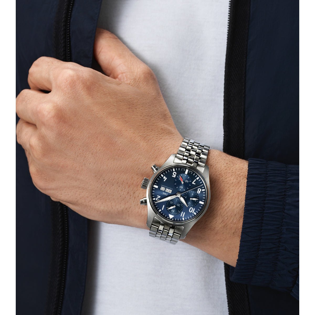 [Super Clone]VIP-IWC-Pilot's Watch Chronograph 41 (IW388102)