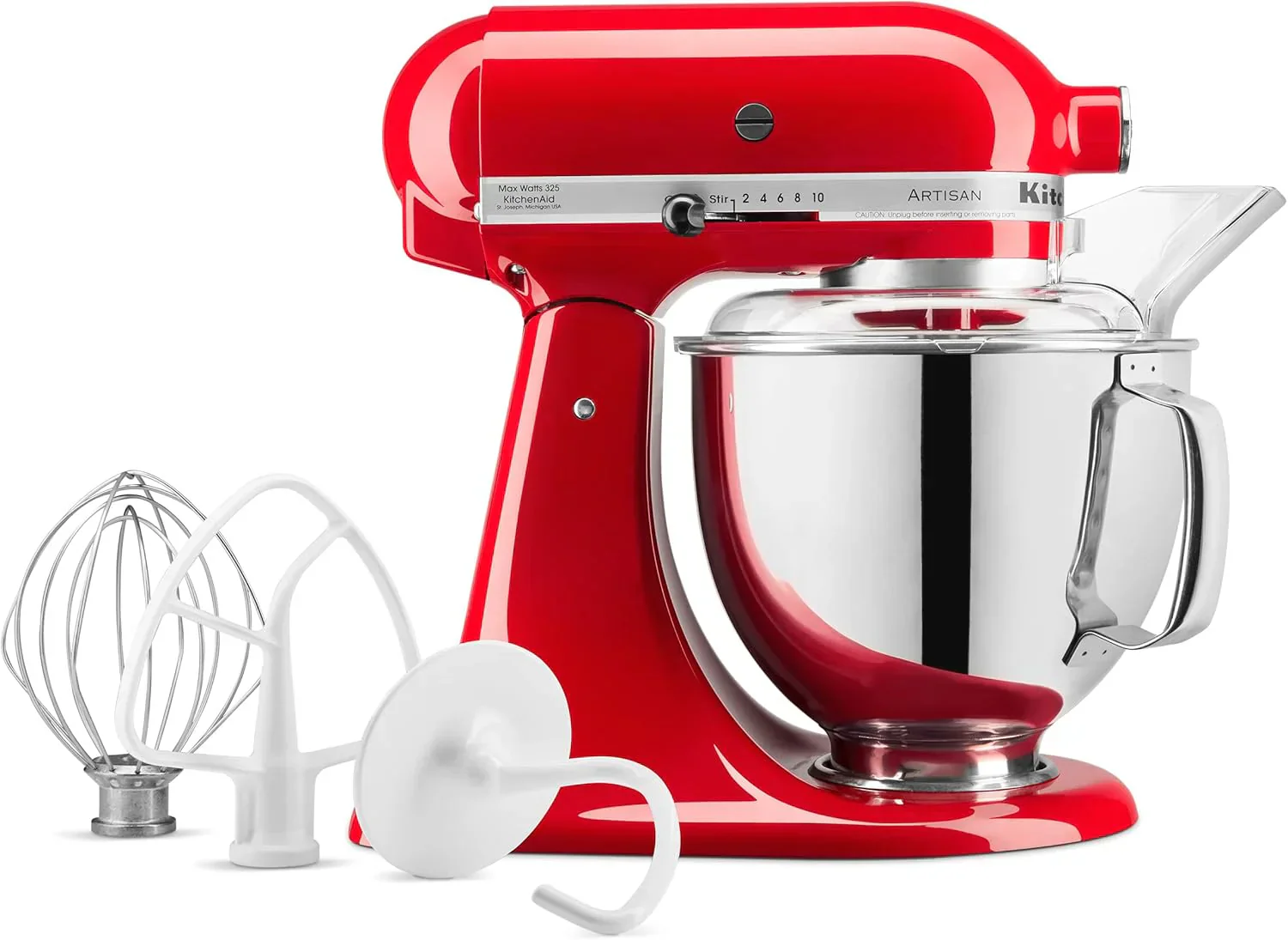 Robot pâtissier KitchenAid Artisan 5 pintes à tête inclinable avec clapet anti-retour