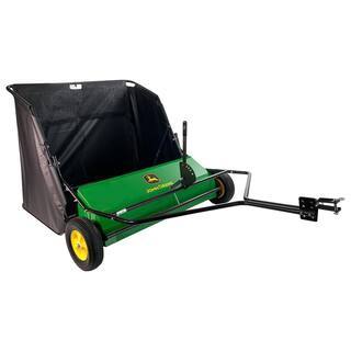Balayeuse à gazon tractée John Deere 42″, capacité de 24 pi³, brosses réglables