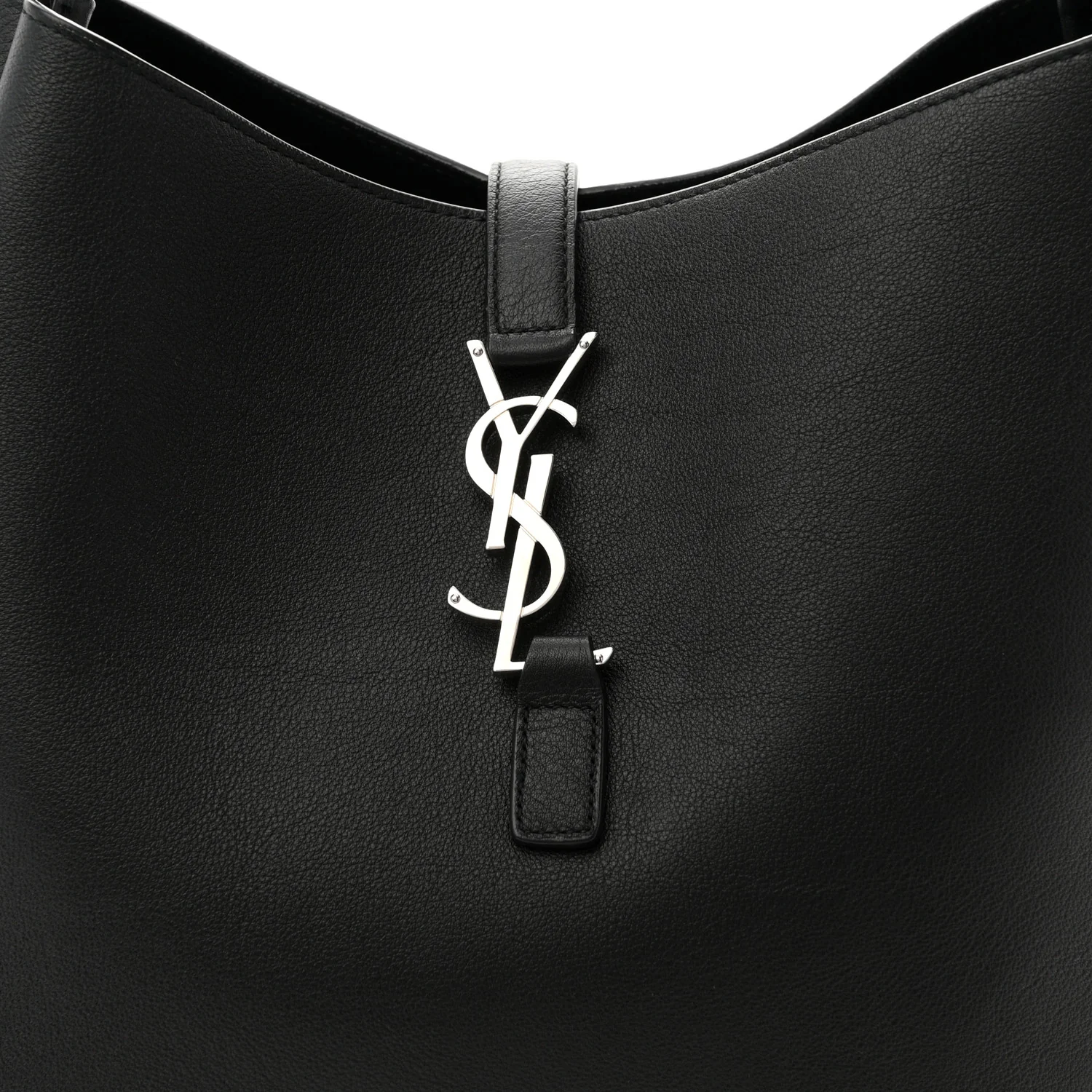 Smooth Calfskin Large Le 5 A 7 Soft Hobo Black
