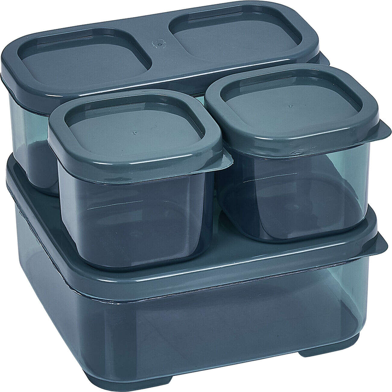 Sac fraîcheur repas 5 L avec 4 boîtes et 3 blocs de glace