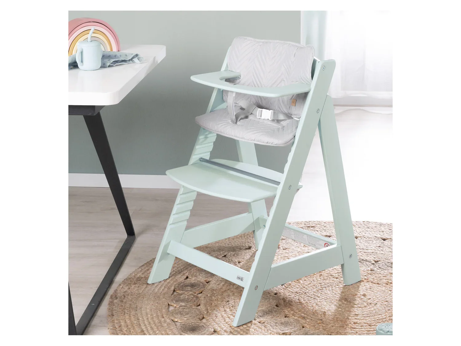 roba Planche  manger + Chaise haute volutive
