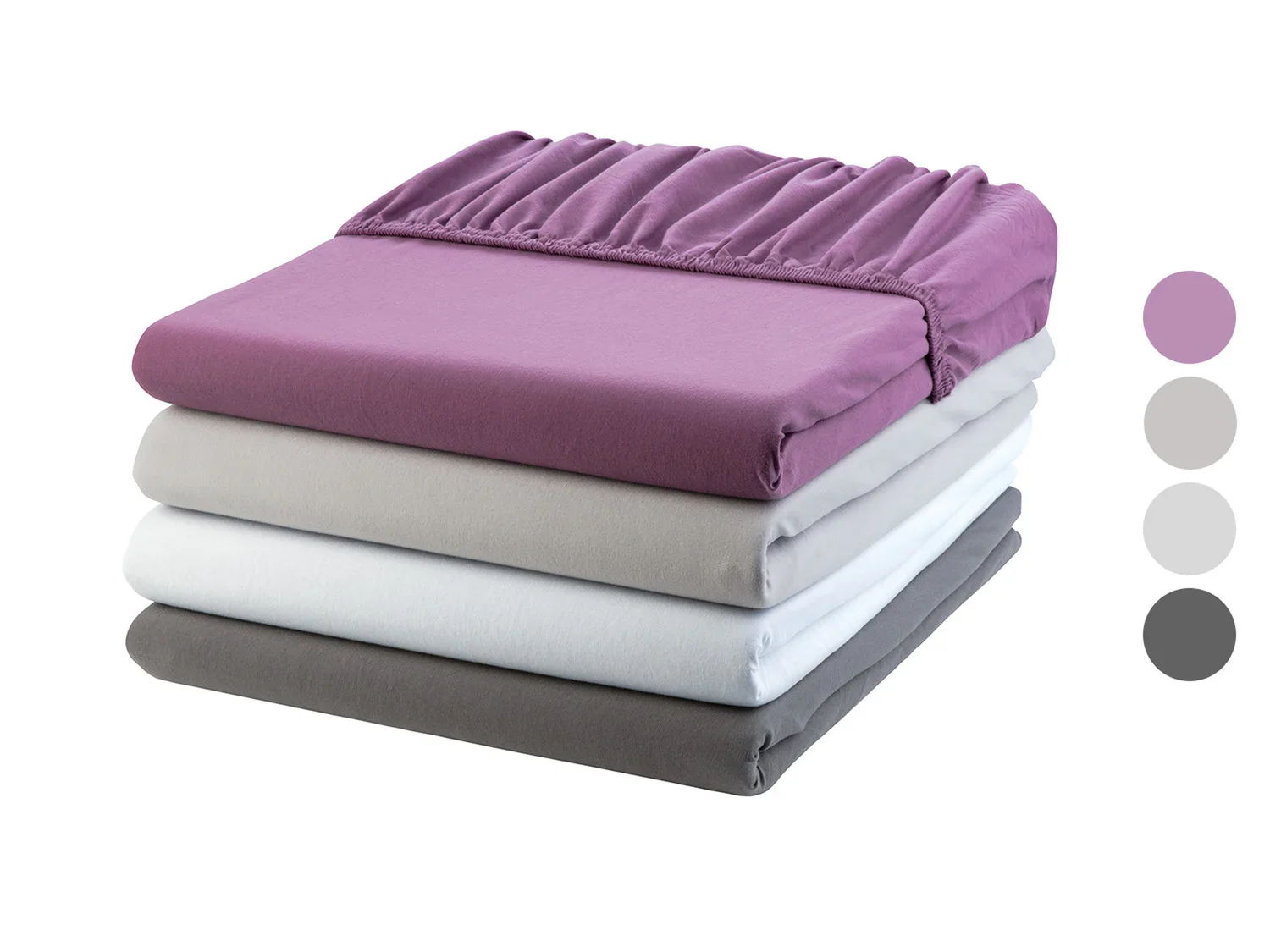 LIVARNO home Drap-housse en jersey pour surmatelas, 180-200 x 200 cm