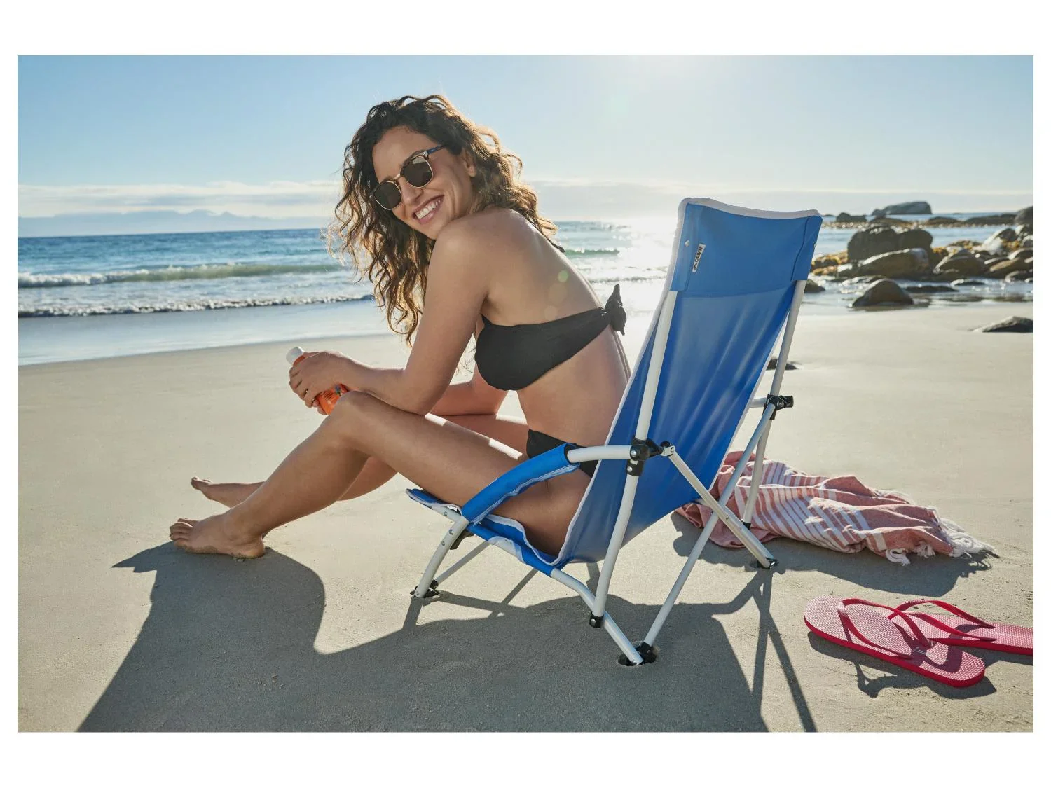 CRIVIT Chaise de plage