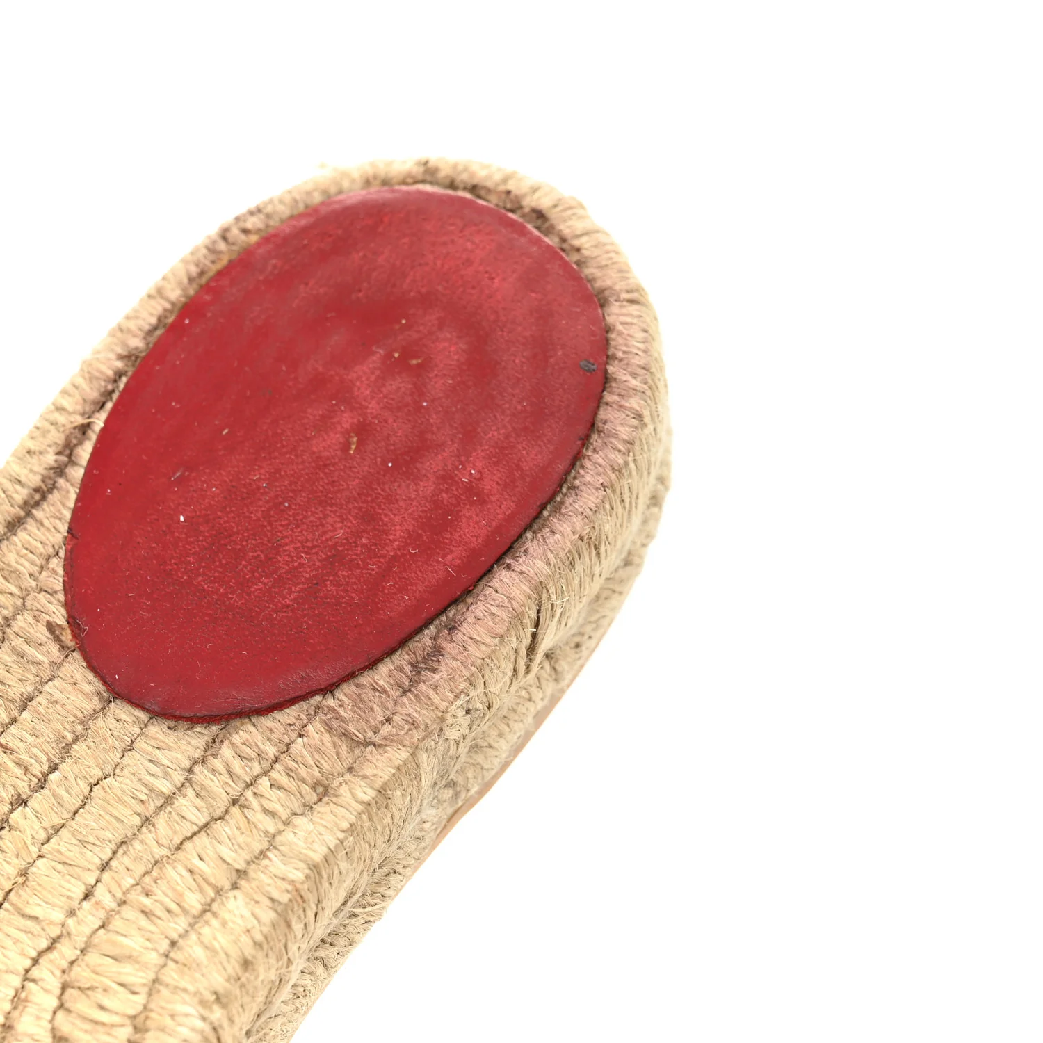 Nappa Matelasse GG Marmont Espadrille Slide Sandals 35 Hibiscus Red