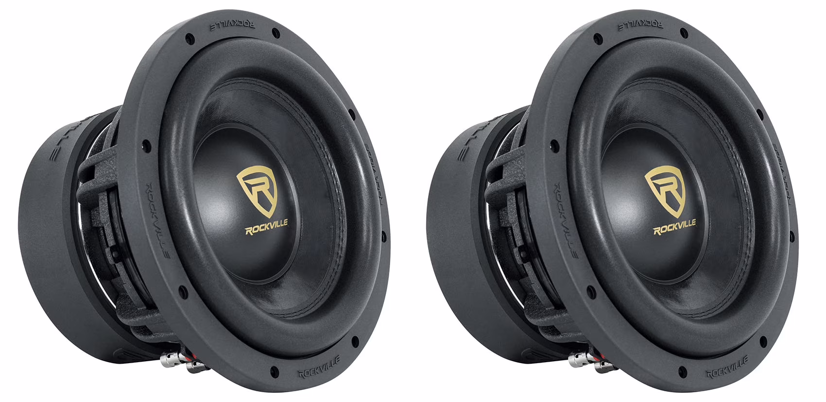 (2) W10K9D2 10" 6400 Watt Car Audio Subwoofers Dual 2 Ohm Subs