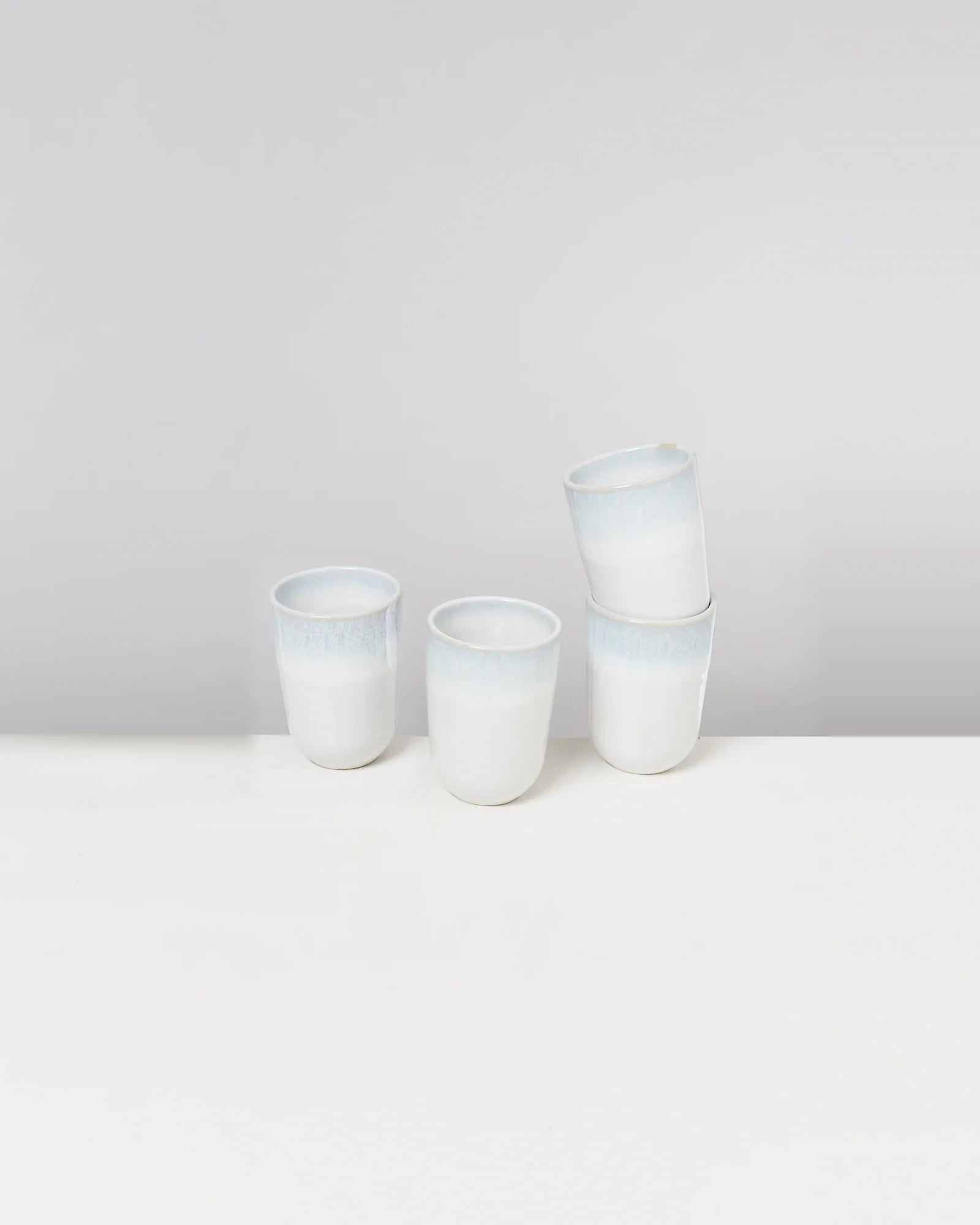 COPA ALTO - LARGE CUP MINT WHITE SET OF 4