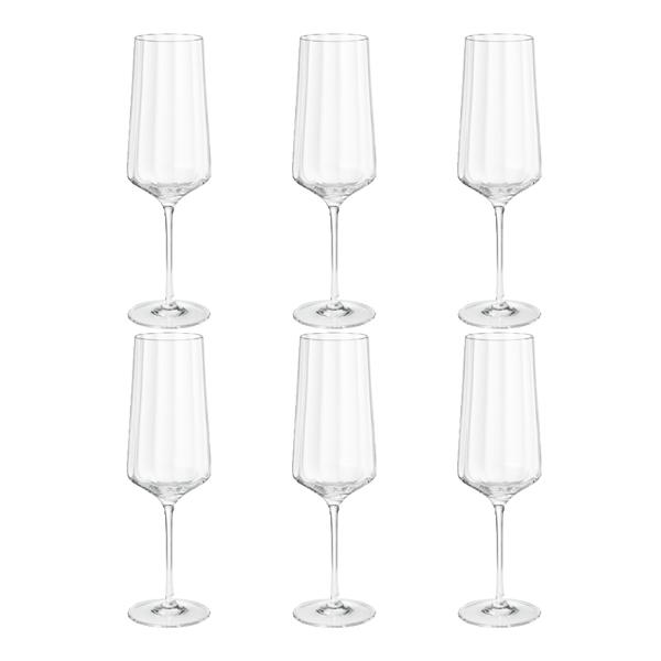 Bernadotte champagneglass 27 cl 6 stk