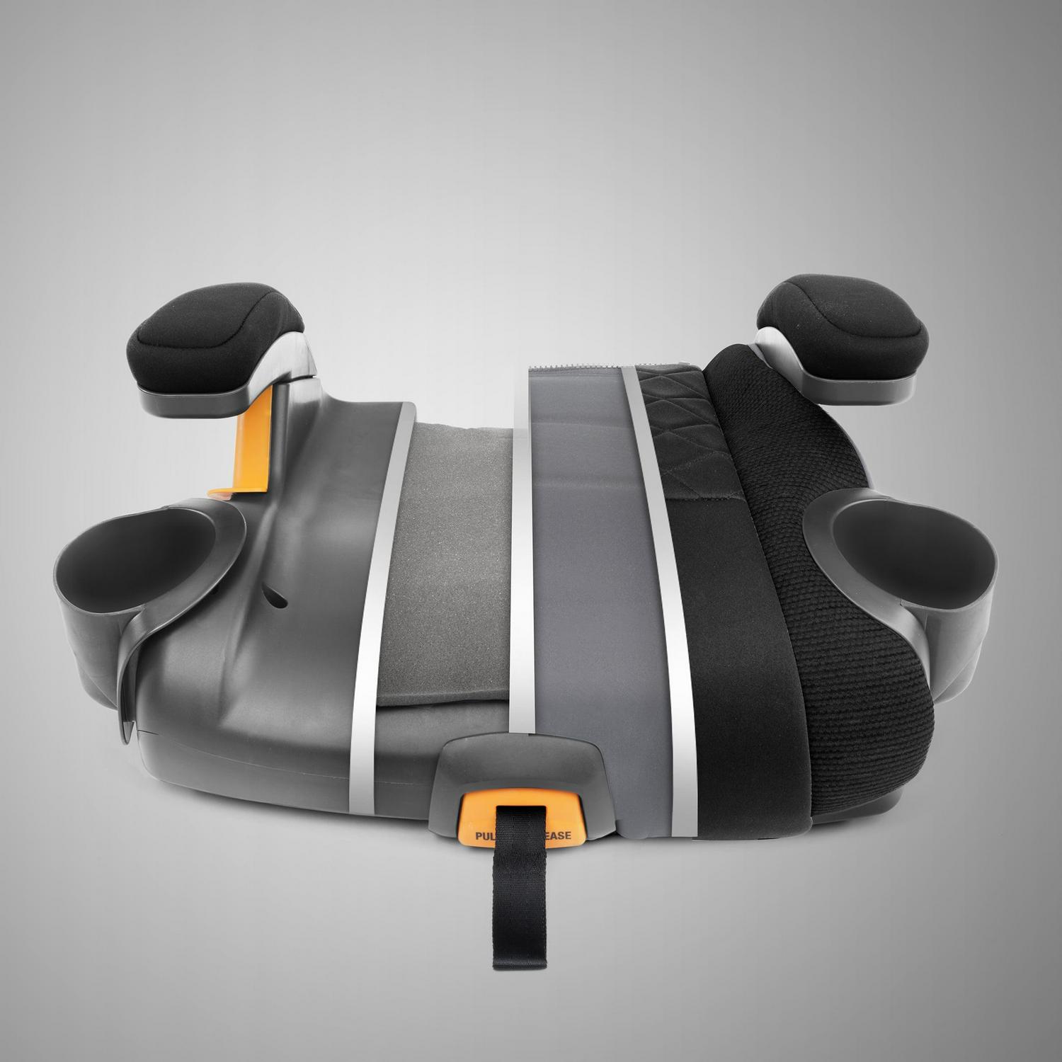 KidFit Zip Plus 2-in-1 Belt Positioning Booster Car Seat Taurus (Black/Grey). New - Image 6