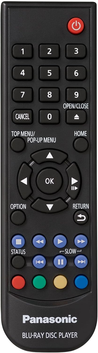 Panasonic 4K Blu Ray Player  Ultra HD Premium Video Playback and Hi-Res Audio - DP-UB154P-K DVD Player (Black)