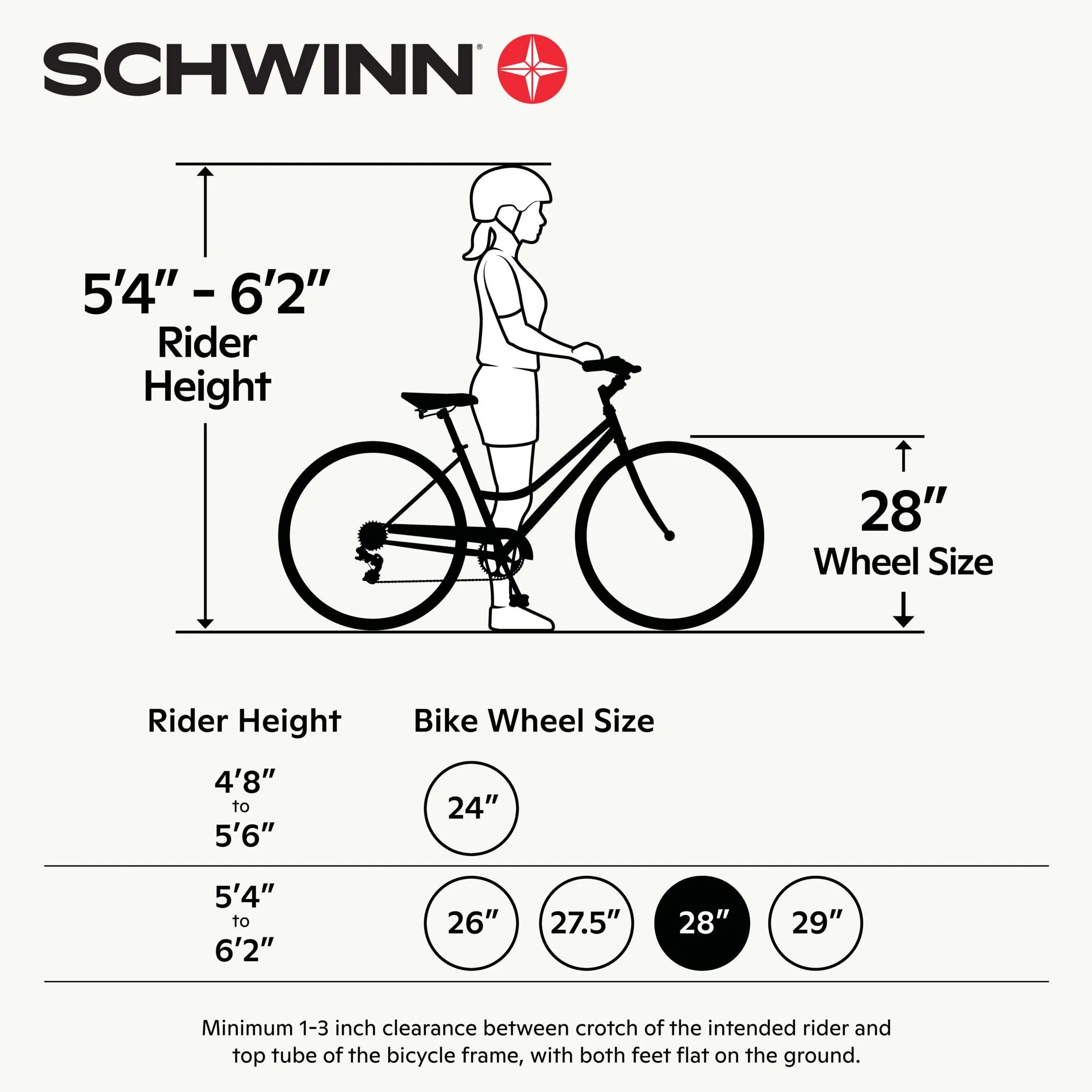 Schwinn Admiral 700c Adult Hybrid Bike, 7 Speed, Unisex Bike, Cream