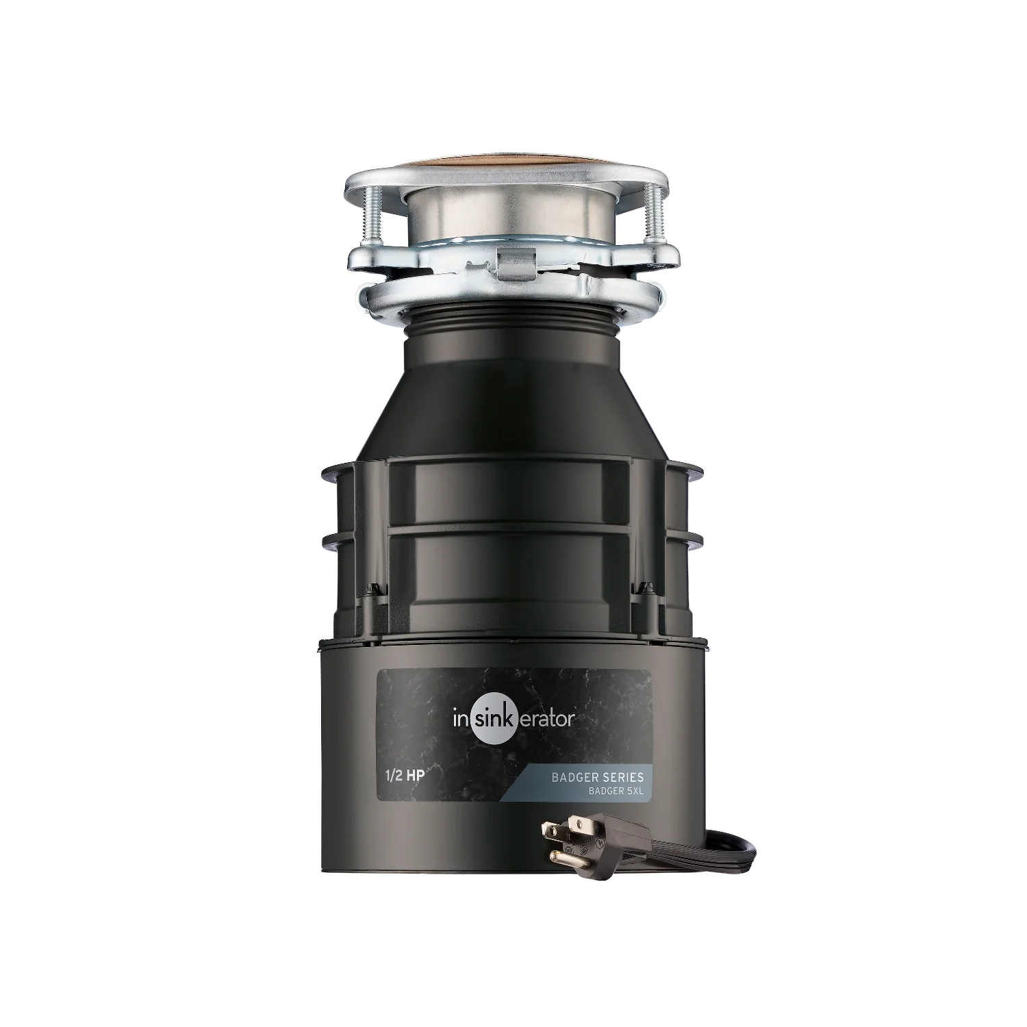 Badger 5XL Continuous feed 1/2-HP Septic Safe Corded Garbage Disposal