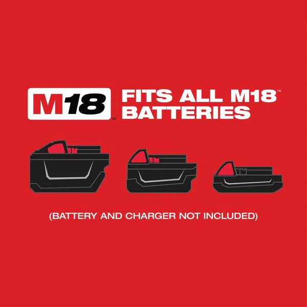 M18 FUEL 18V Lithium-Ion Brushless Cordless 1/2 in. and 3/8 in. Impact Wrench with Friction Ring (2-Tool) - Image 10