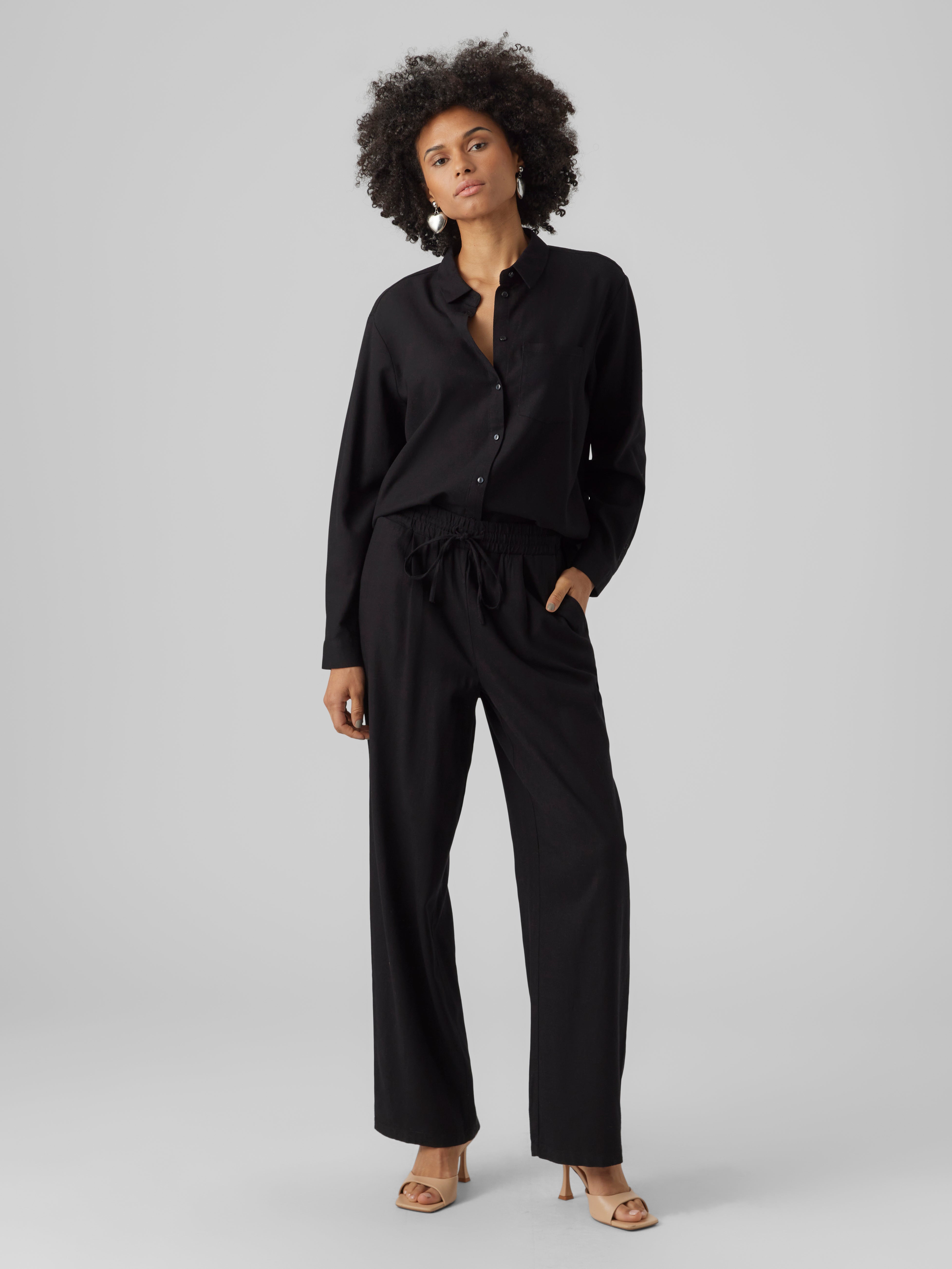 VERO MODA® VMJESMILO Mid waist Trousers