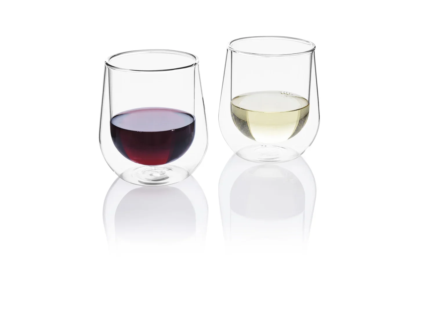 ERNESTO Lot de 2 verres  double paroi