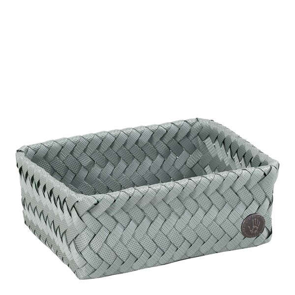 Fit liten oppbevaringskurv 18x12x7 cm eucalyptus