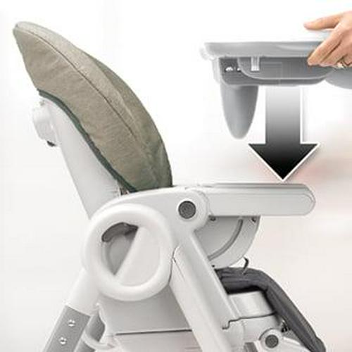Chicco Polly Progress 5 - in - 1 Highchair - Minerale (Black)