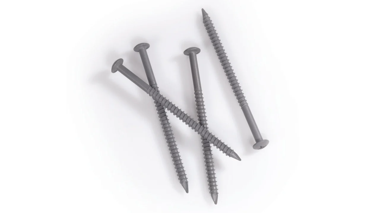 Johns Manville #14 All Purpose Fastener 7 in, Grey, 500/Box (08MVAP147)