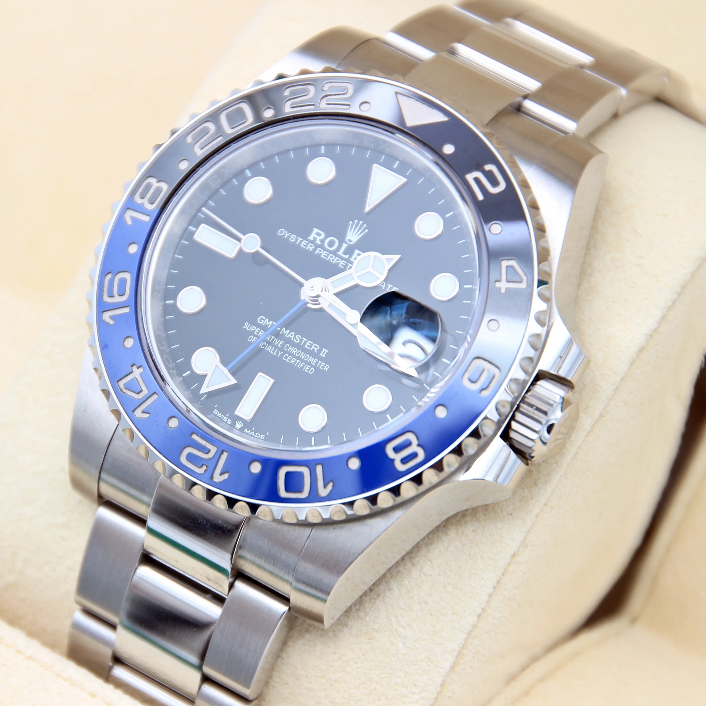 Superclone Rolex GMT-Master II 126710BLNR  Batman  41mm