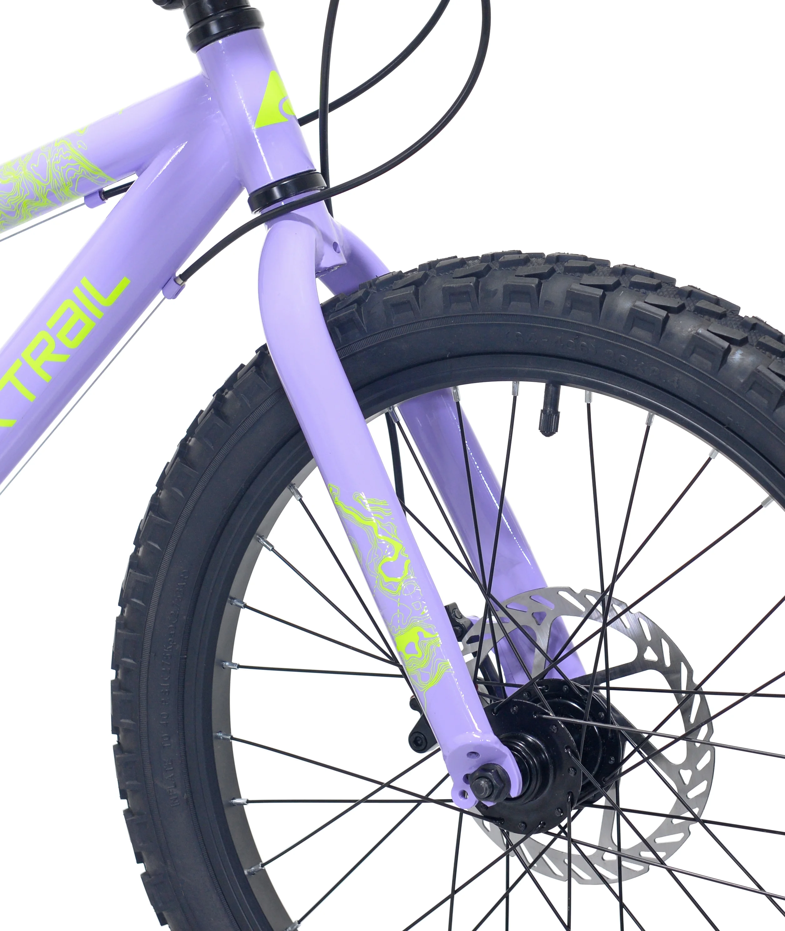 20" Vibe Mountain Bicycle, 7 Speed, Fits Rider 3'11" 4'4", Purple, Teen, Unisex Image 8