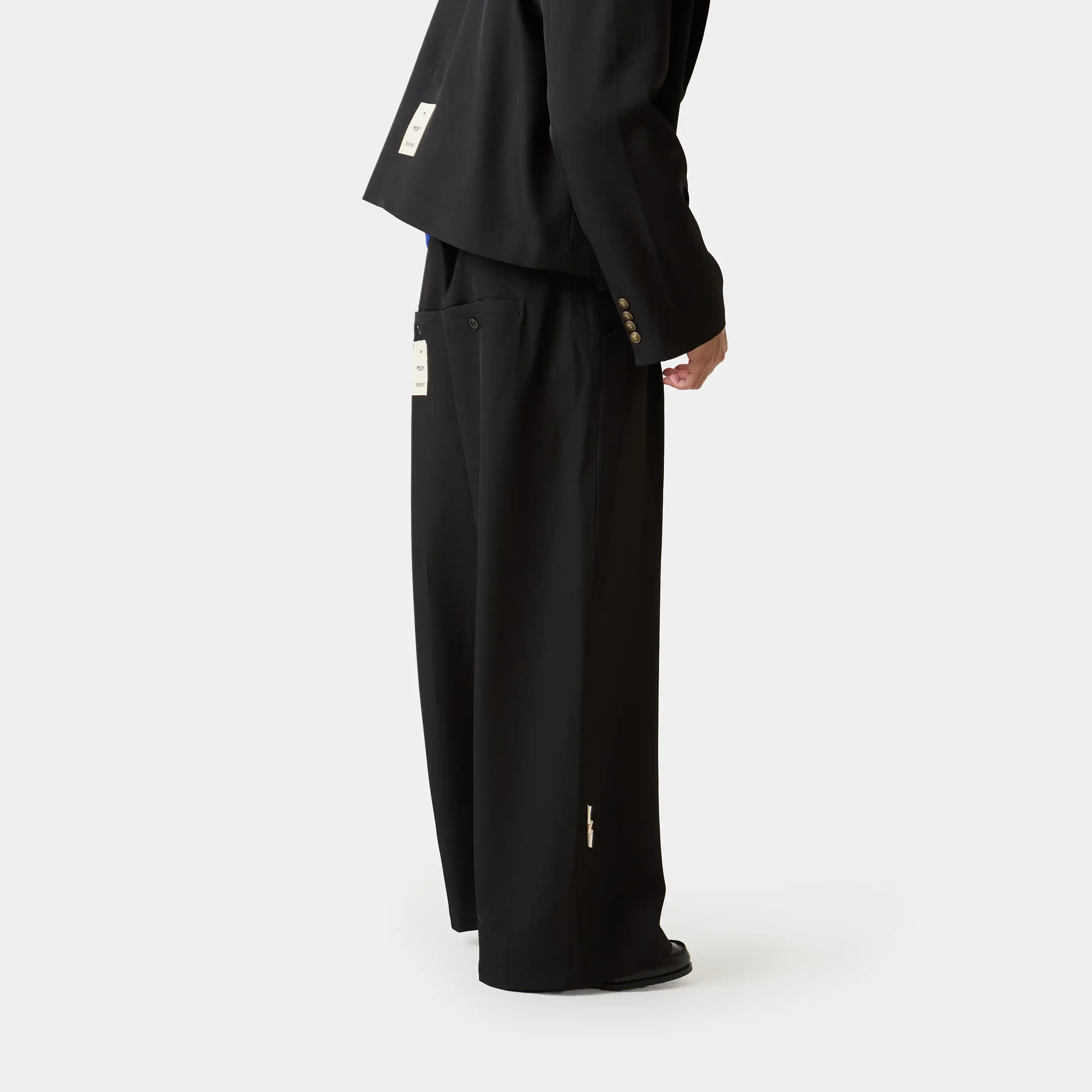 Budgeto Black Tailored Pants