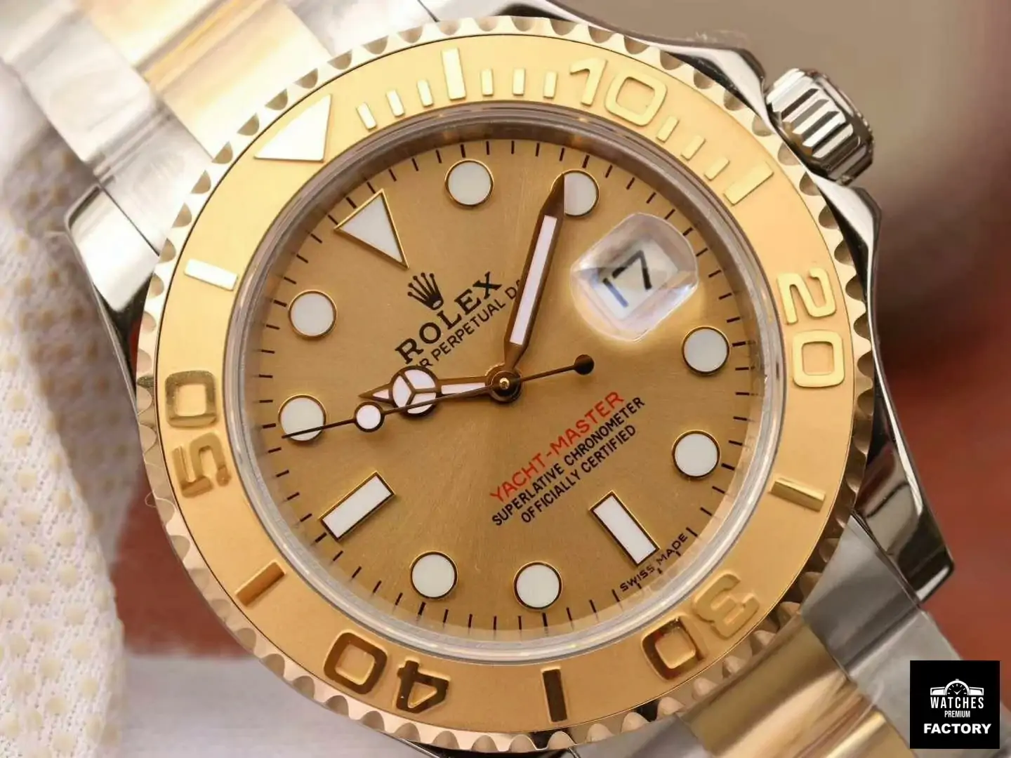 Rolex Yacht Master 116623 Champagne Dial