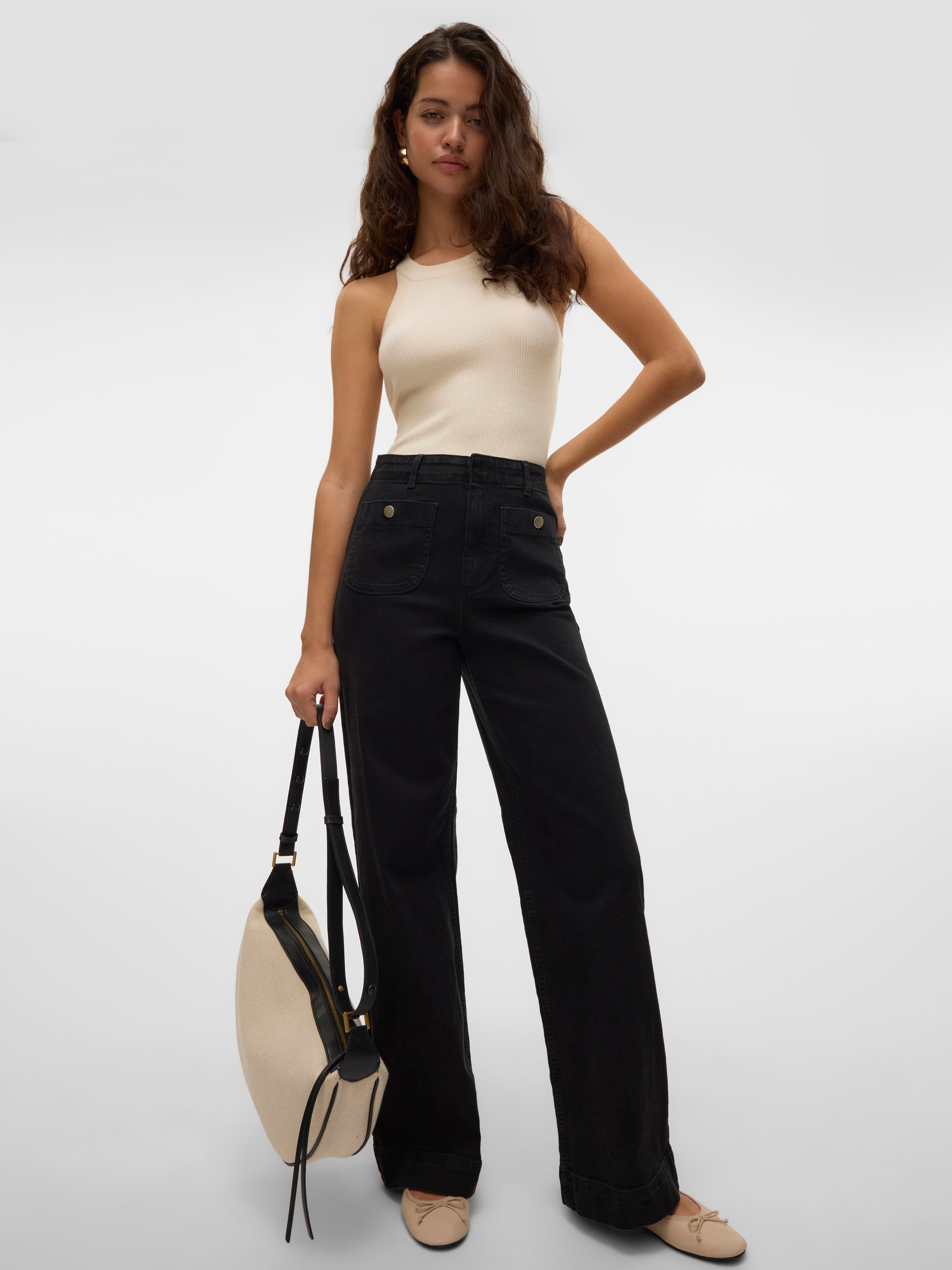 VERO MODA® VMKAYLA High rise Wide Leg Fit Jeans