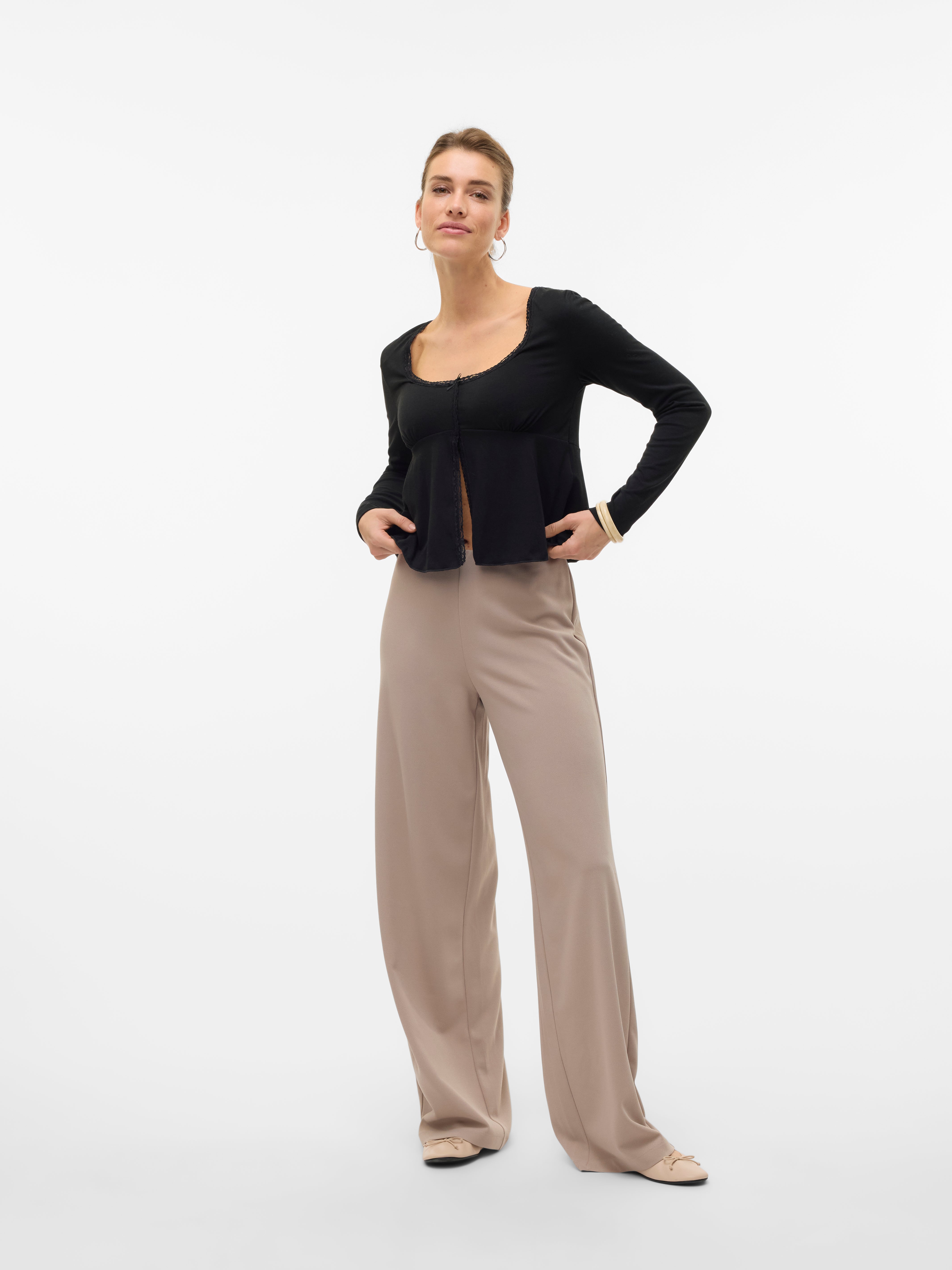 VERO MODA® VMBERLIN Mid waist Trousers