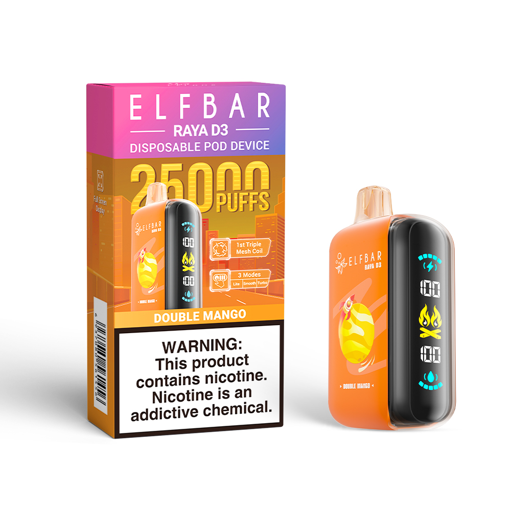 ELF BAR RAYA D3 25000 PUFFS