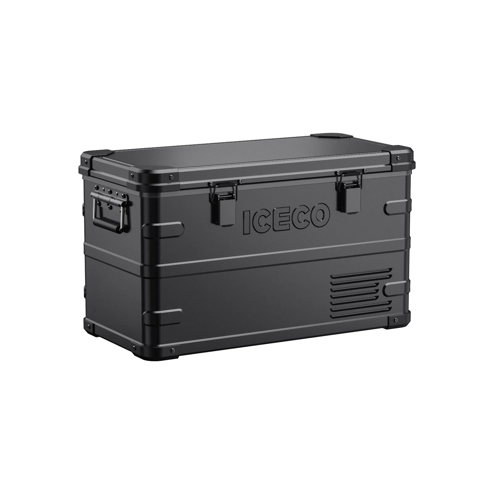 APL35 Dual Zone Aluminum Black Freezer | ICECO | 35 LT