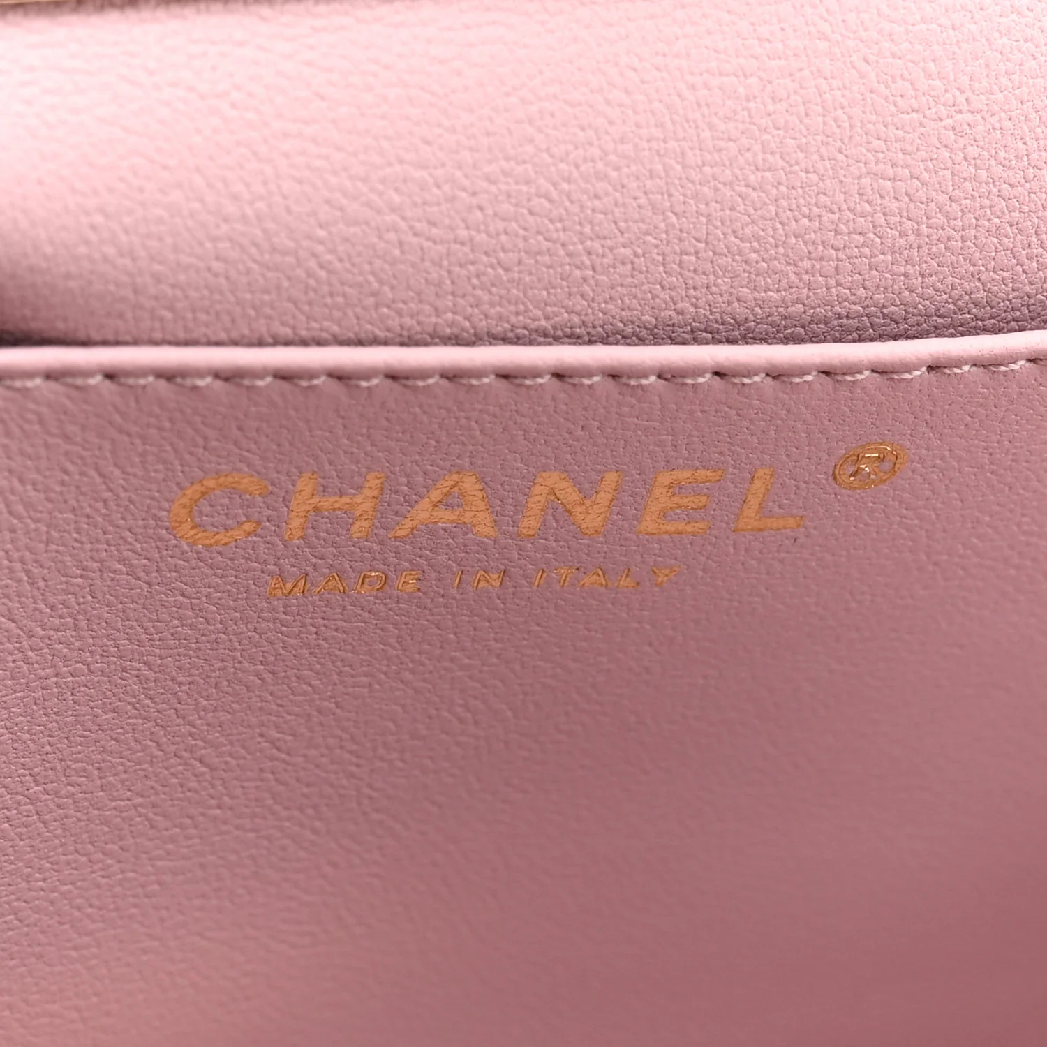 Lambskin Quilted Chain Frame Clutch Pink