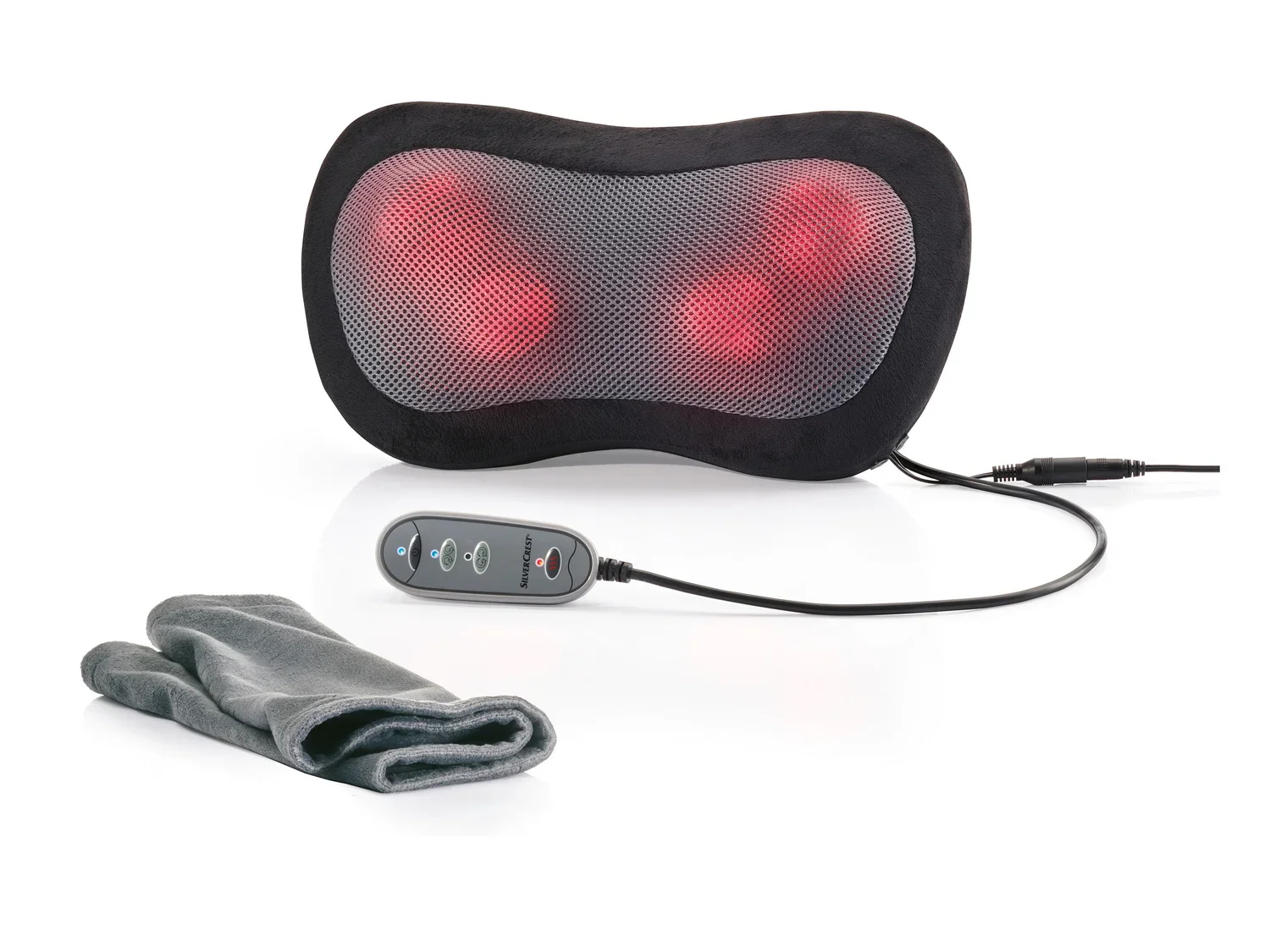 SILVERCREST PERSONAL CARE Coussin de massage shiatsu pour la nuque ou le dos