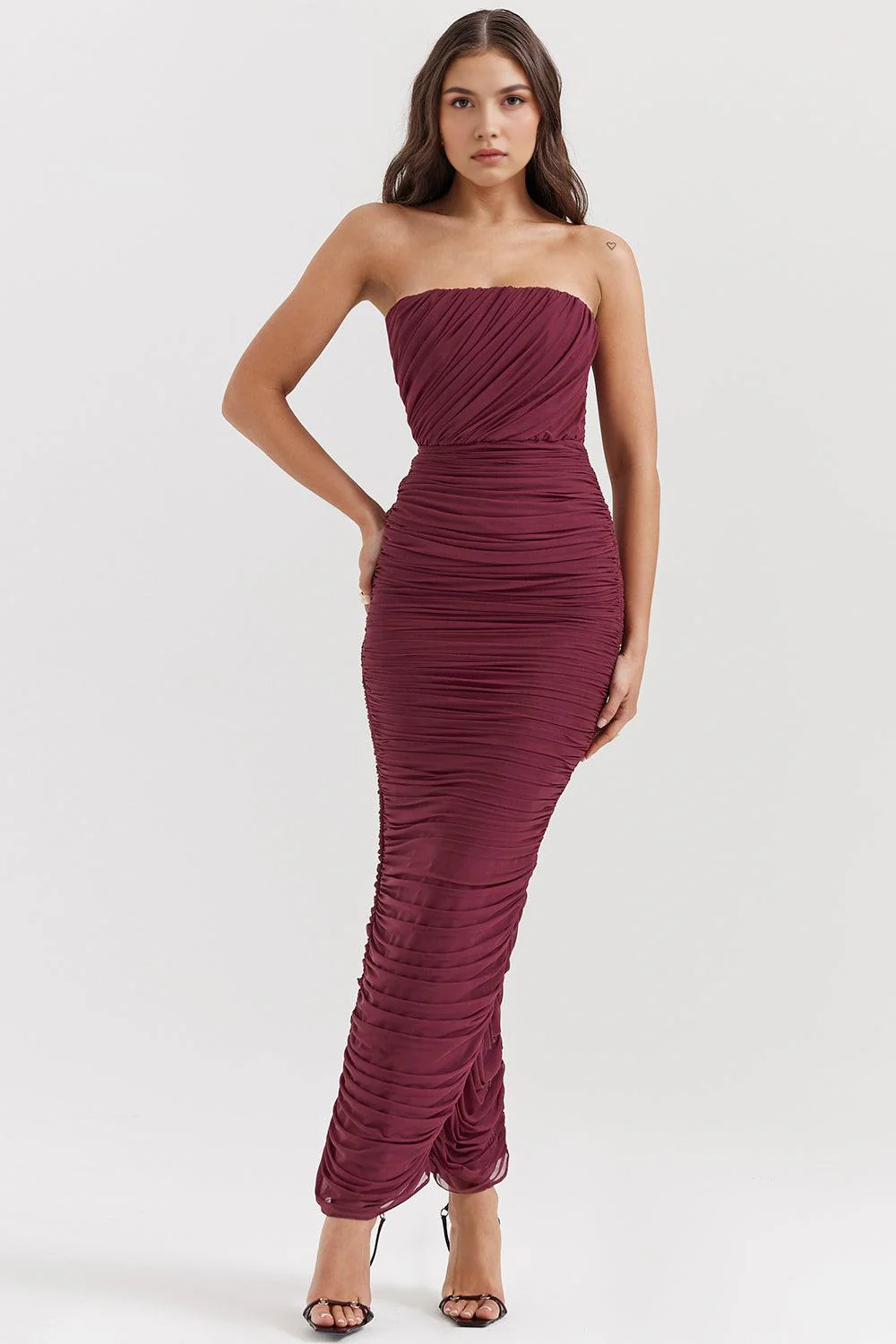 Amélie | Robe maxi en tulle