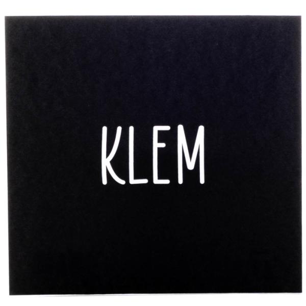 Kort 8x8 cm klem